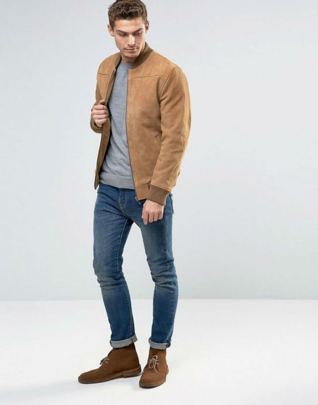 casaco caramelo masculino