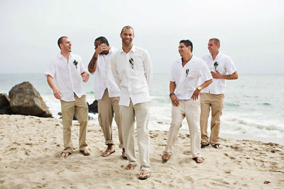 roupas masculinas casamento na praia